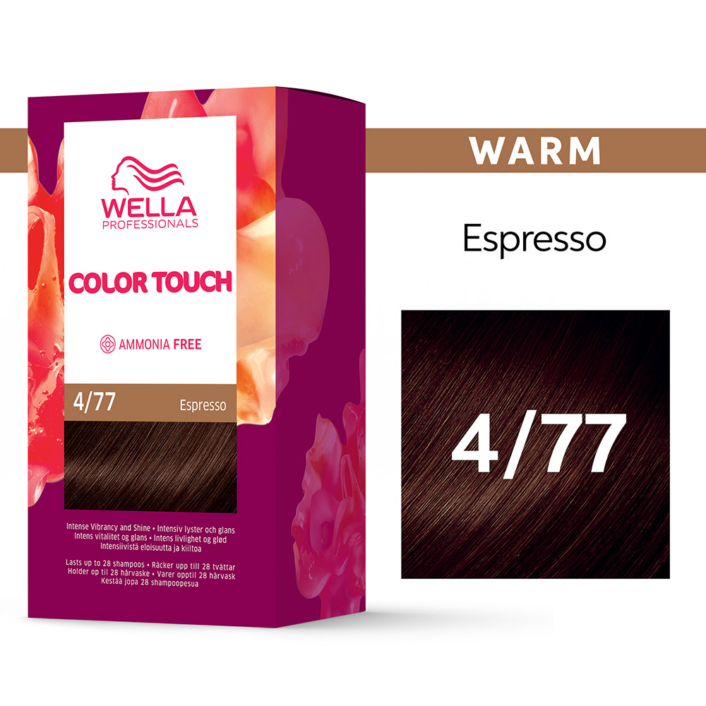 Wella Color Touch intensivtoning 4/77 Intense Coffee