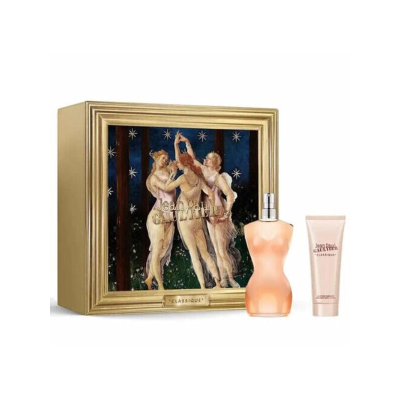 Jean Paul Gaultier Classique EdT 100ml + Perfumed Body Lotion 75ml Gift Set, 175ml - Damparfym