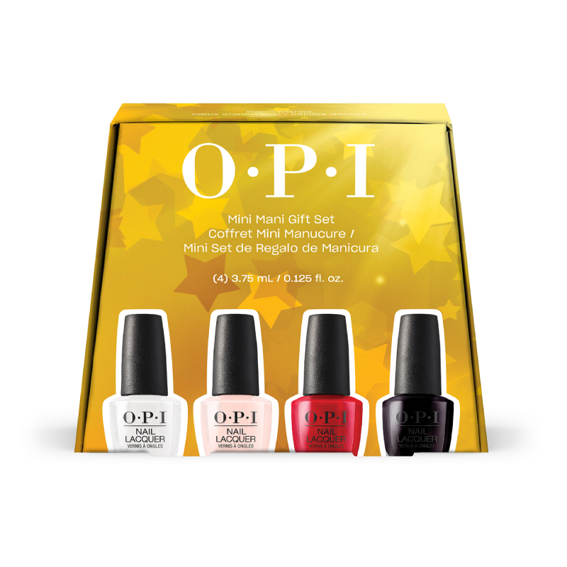 OPI x Wicked Nail Lacquer Holiday Mini Pack 4 x 3,75ml - Smink