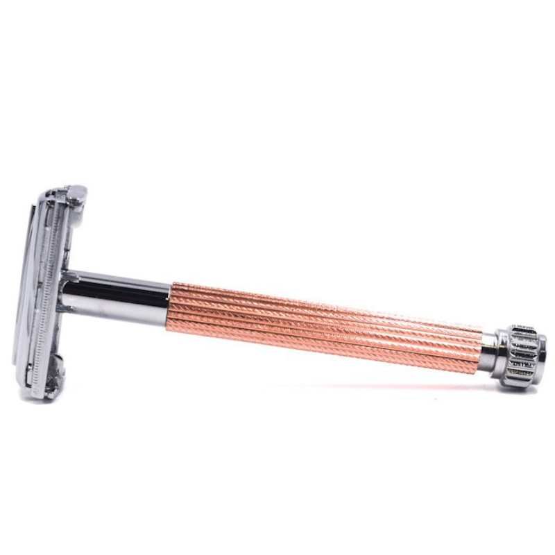 Parker Safety Razor 29L - Rose Gold - Smink