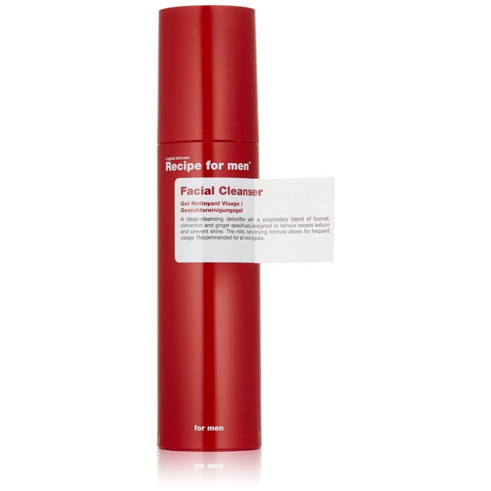 Recipe for men Facial Cleanser 100ml, 100ml - Smink