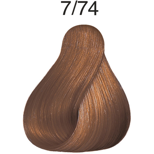 Wella Color Fresh pH 6.5 7/74 Medium Brunette Red Brown