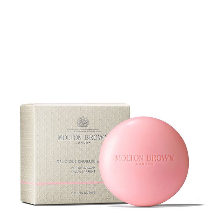 Molton Brown Delicious Rhubarb & Rose Perfumed Soap 150g, 150g - Damparfym