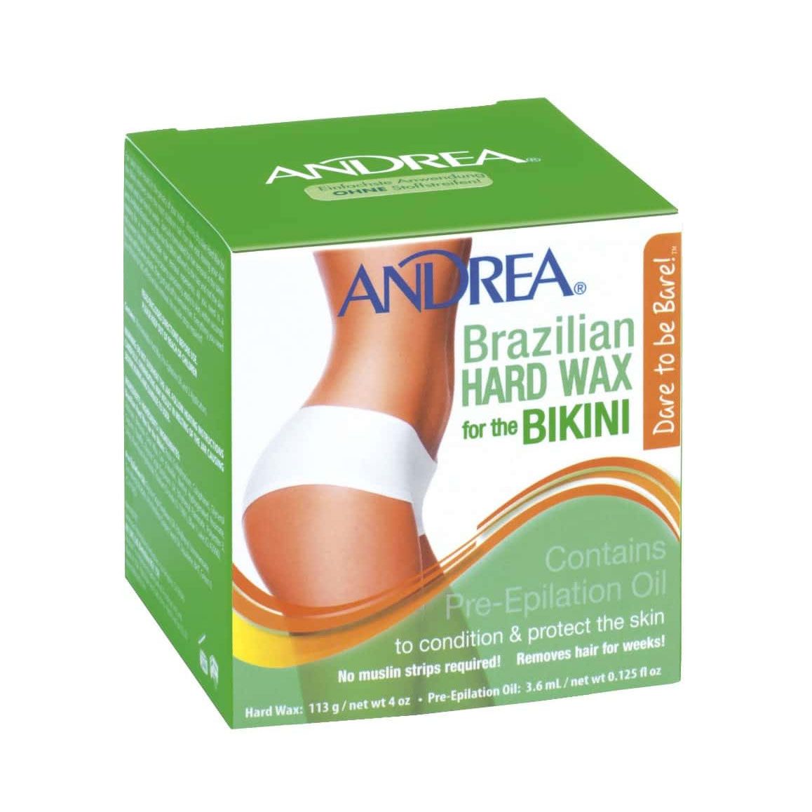 Andrea Brazilian Hard wax 113g - Damparfym
