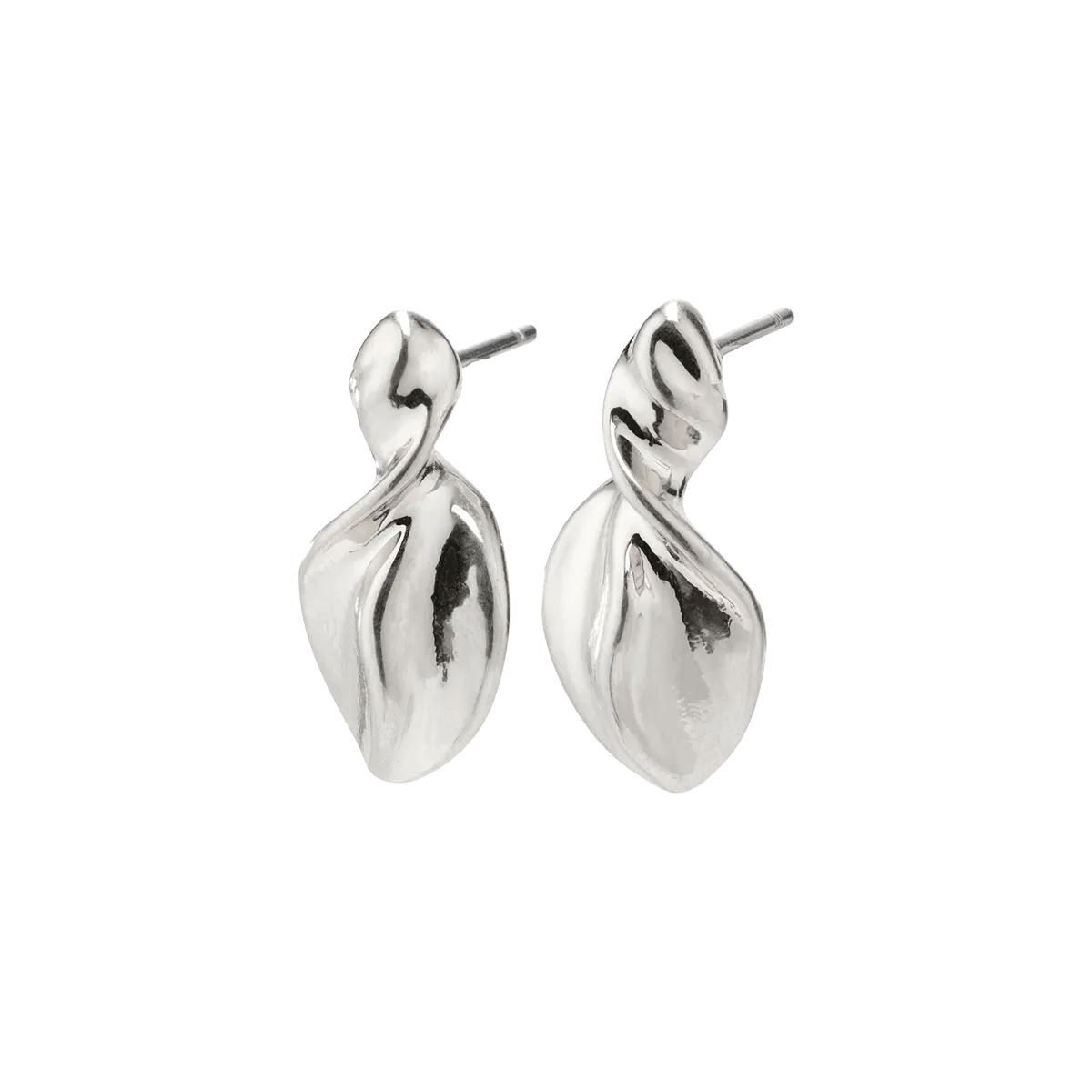 Pilgrim Hollis Earrings Silver-plated, 2st - Smink