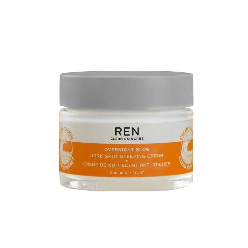 Ren Clean Skincare Overnight Glow Dark Spot Sleeping Cream Radiance 50ml, 50ml - Smink