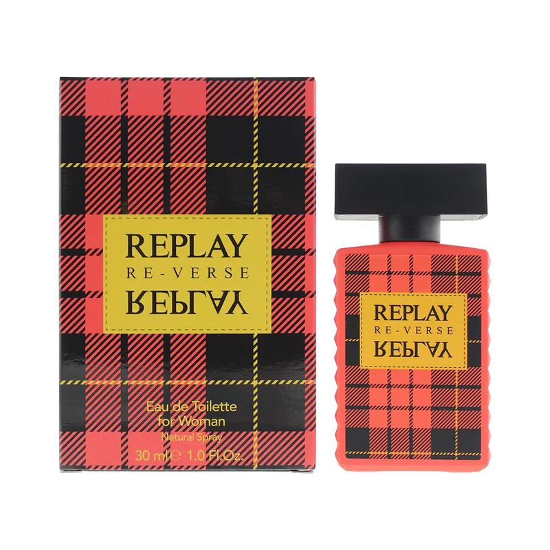 Replay Reverse For Woman Edt 30ml, 30ml - Smink