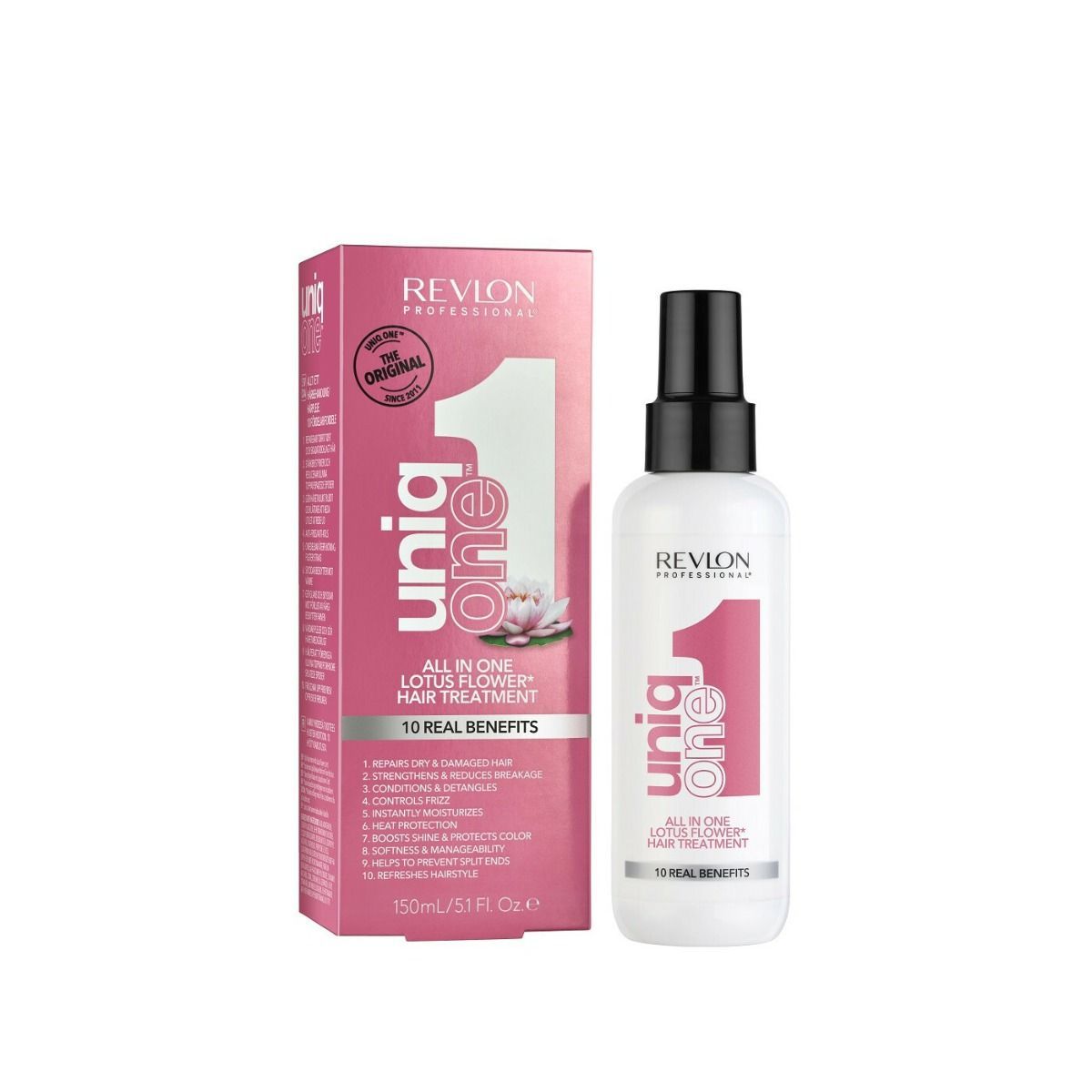 Revlon Uniq One Lotus Flower Hair Treatment 150ml, 150ml - Smink