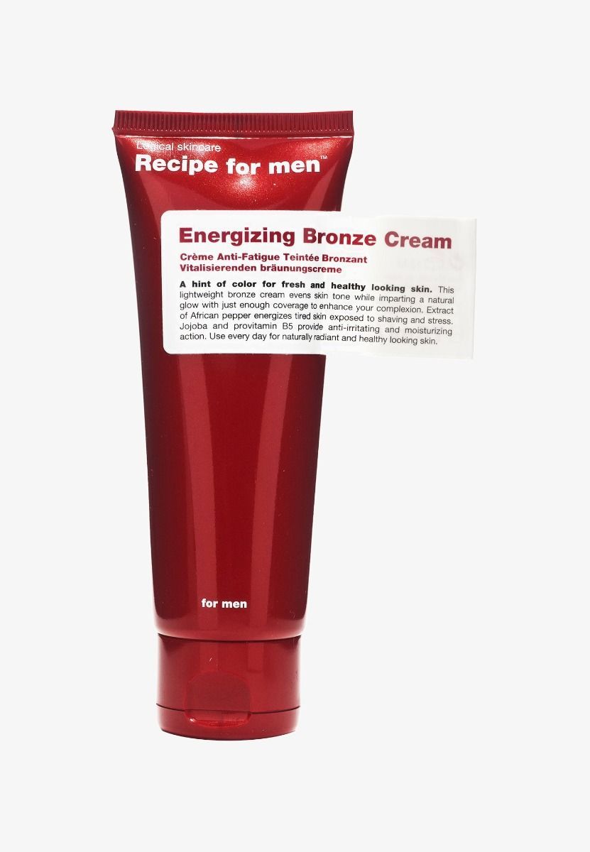Recipe for men Energizing Bronze Cream 75ml, 75ml - Smink