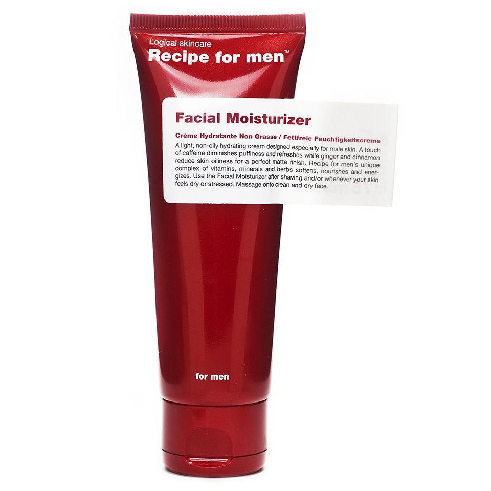 Recipe For Men Facial Moisturizer 75ml, 75ml - Smink