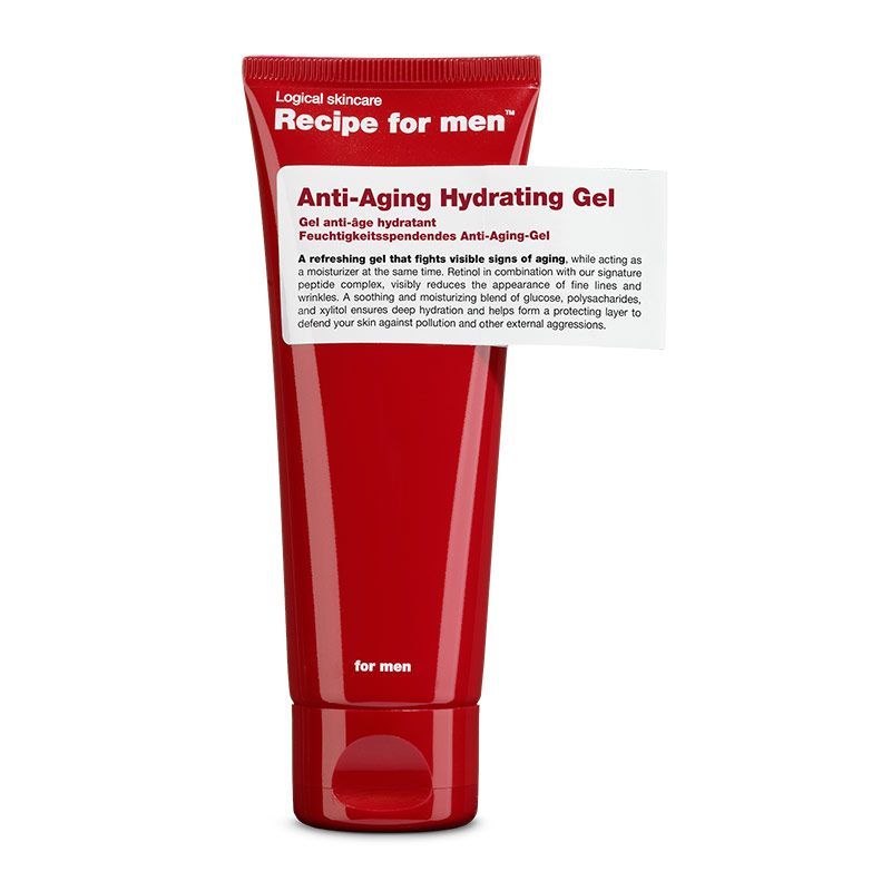 Recipe for men Anti Aging Gel 75ml, 75ml - Smink