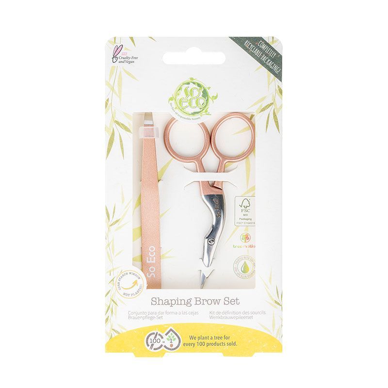 So Eco Shaping Brow Scissor & Tweezer - Smink
