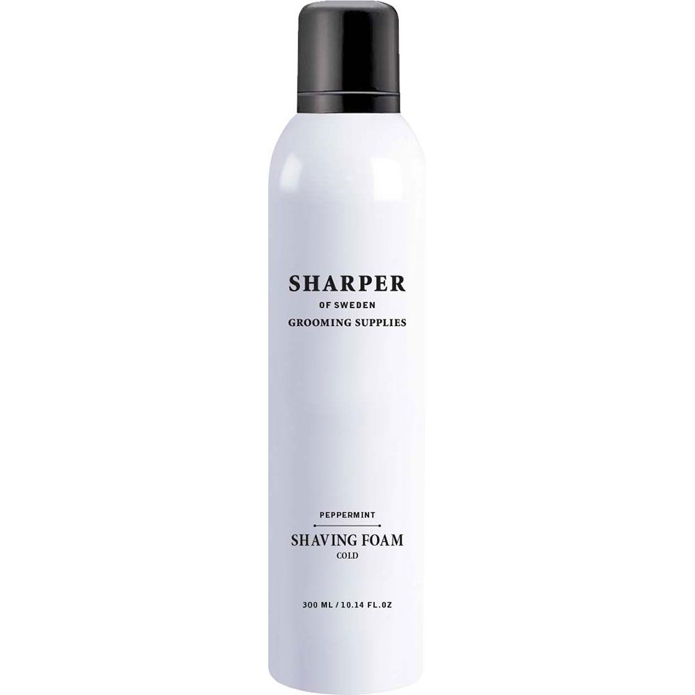 Sharper of Sweden Shaving Foam Pepparmint 300ml, 300ml - Smink