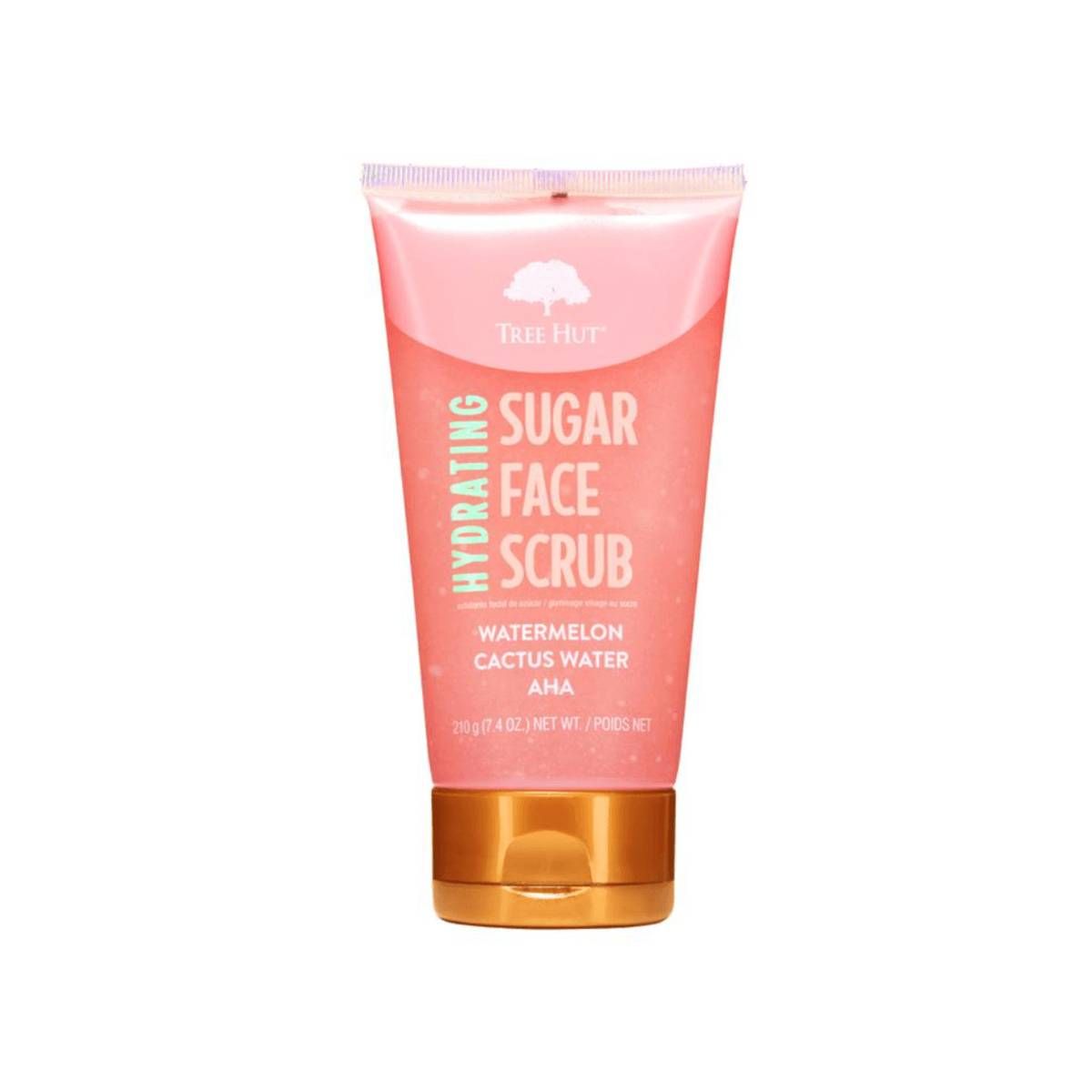 Tree Hut Hydrating Face Scrub Watermelon & Cactus Water 210g, 210g - Smink