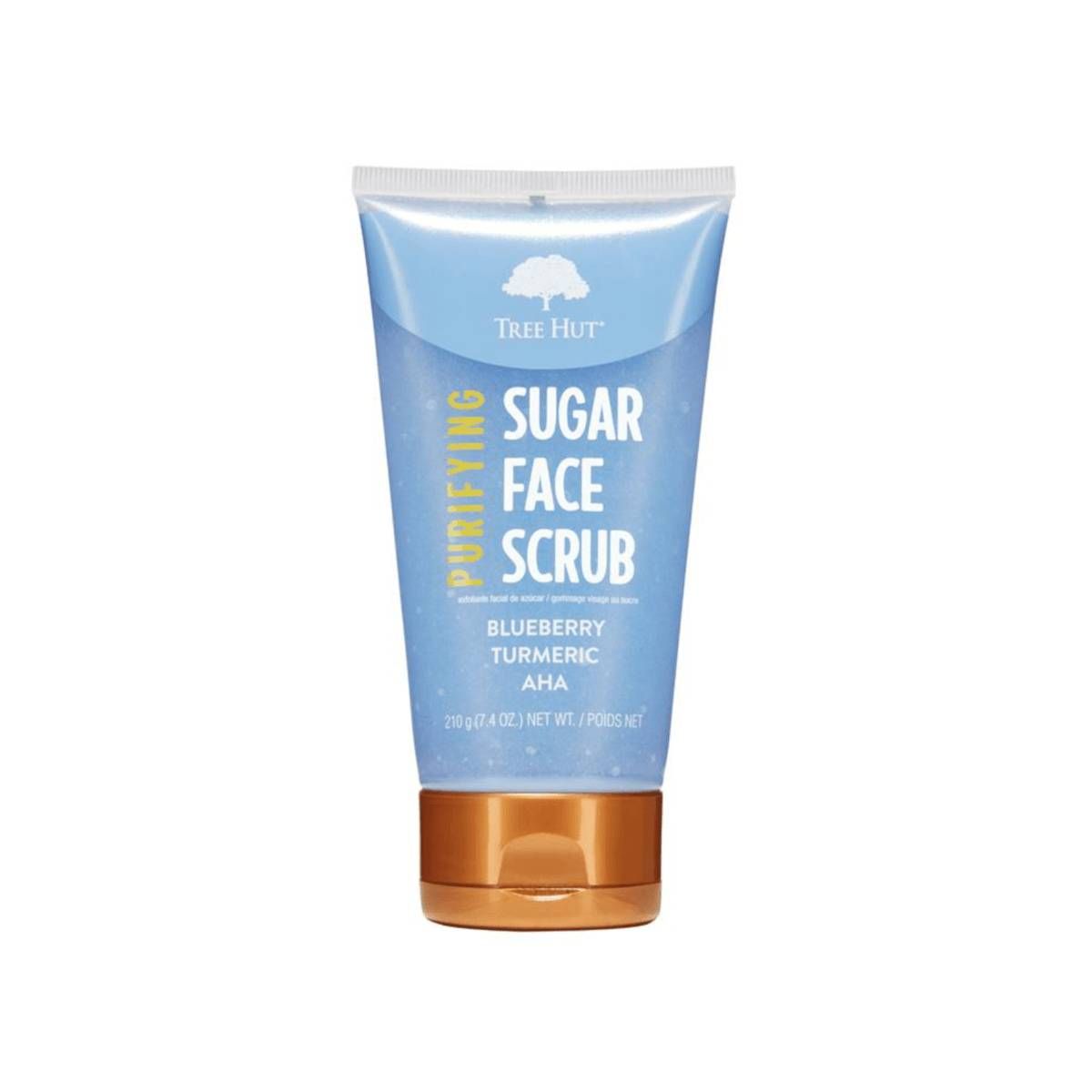 Tree Hut Purifying Sugar Face Scrub Blueberry Turmeric 210g, 210g - Smink