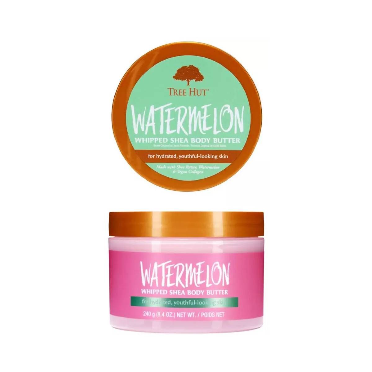 Tree Hut Whipped Body Butter Watermelon 240g, 240g - Smink