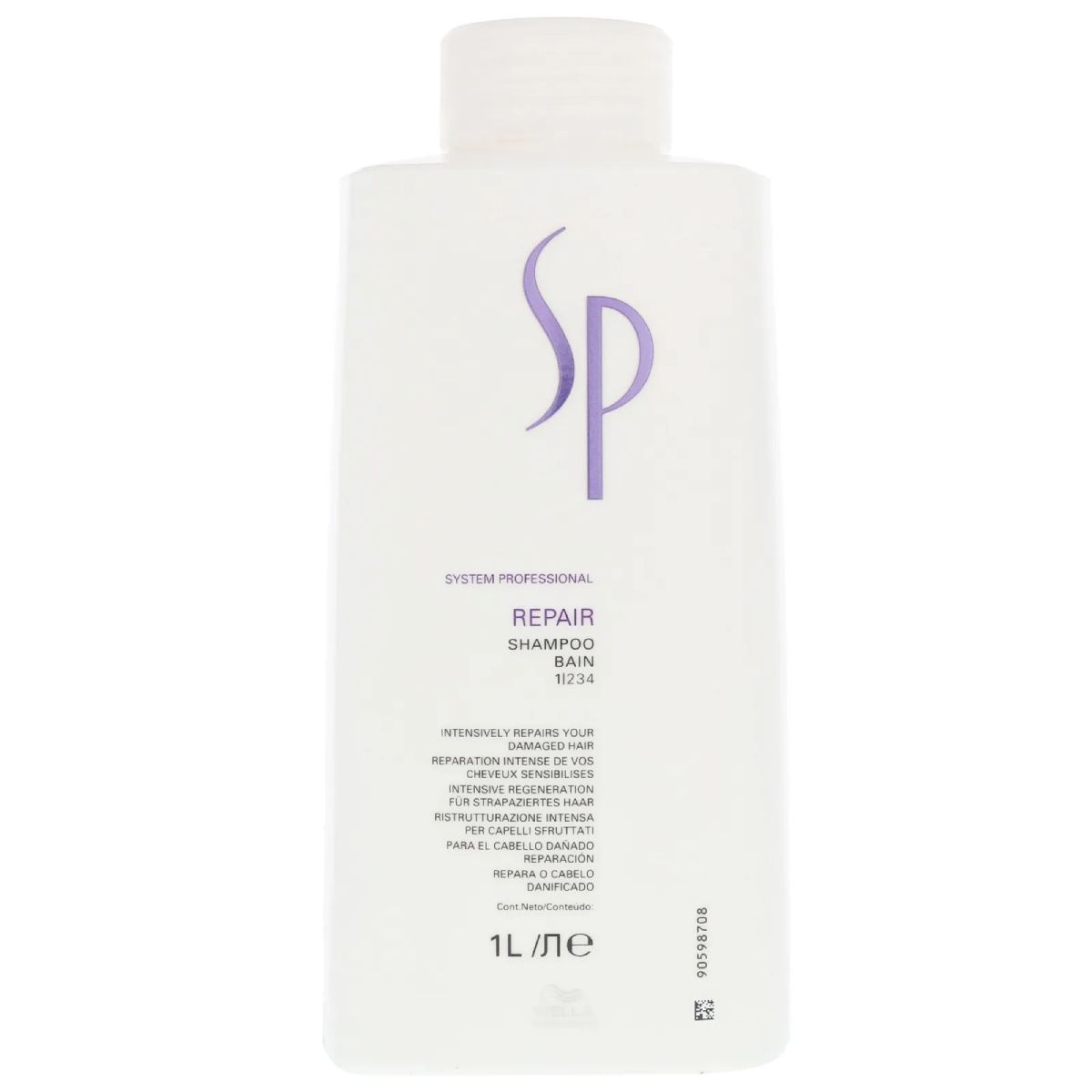 Wella SP Repair Shampoo 1000ml, 1000ml - Smink