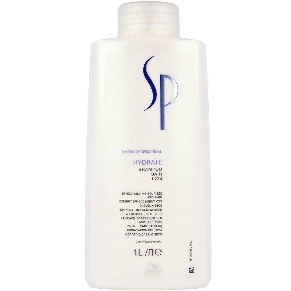 Wella SP Hydrate Shampoo 1000ml, 1000ml - Smink