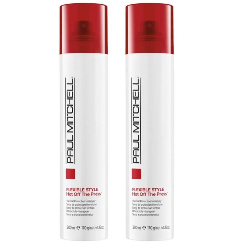 2-pack Paul Mitchell Flexible Style Hot Off The Press 200ml, 200ml - Smink