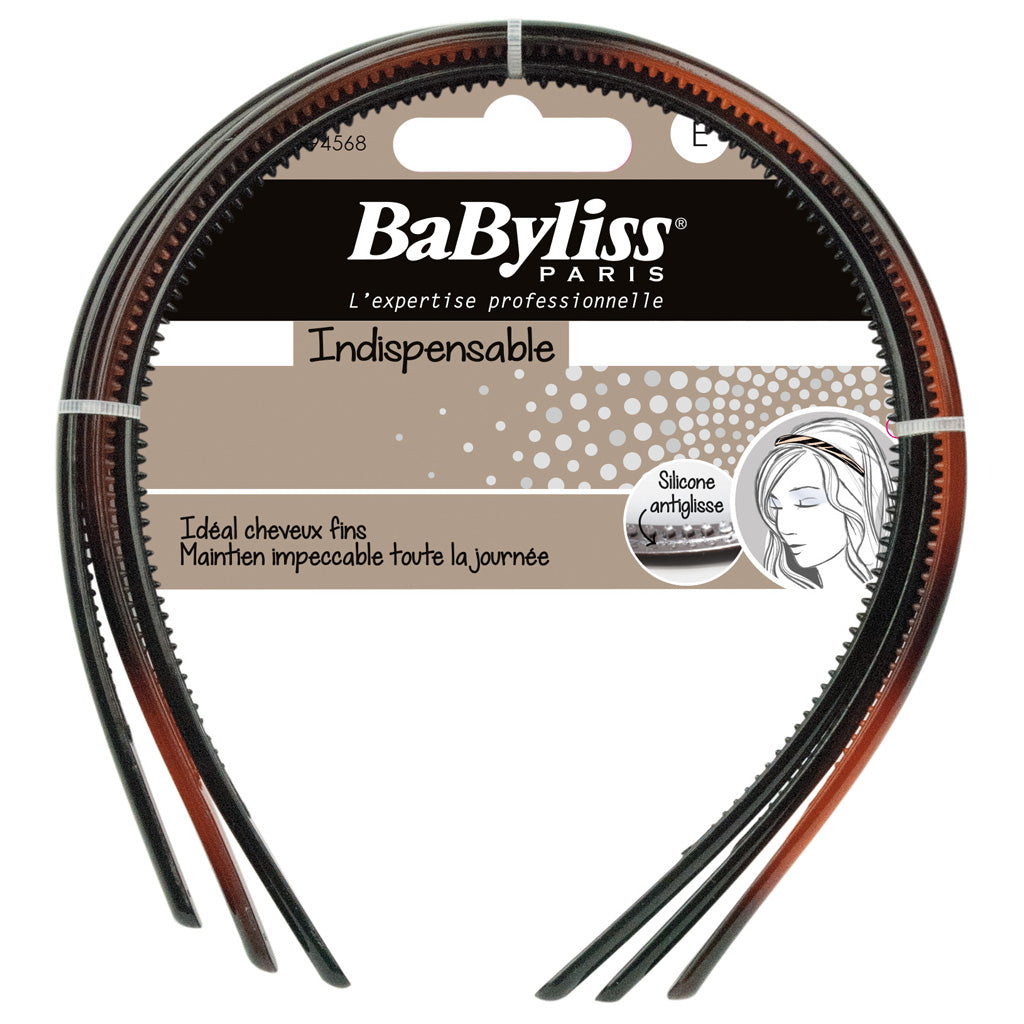 Babyliss, Diadem Anti-glid 3-pack