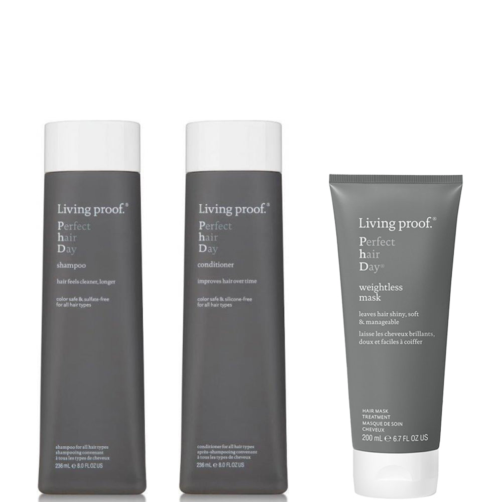 Living Proof, Phd Schampo + Balsam + Mask Trio