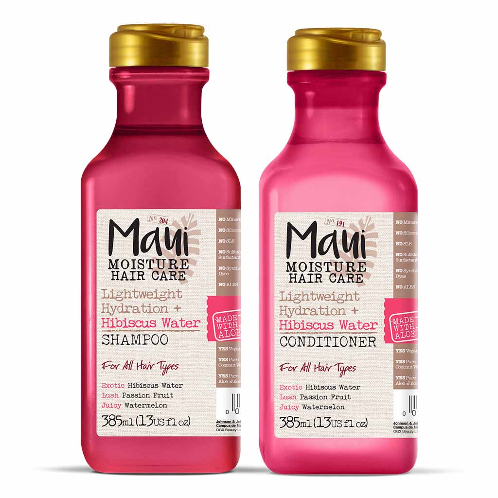 Maui Moisture, Hibiscus Water Shampoo + Conditioner Duo