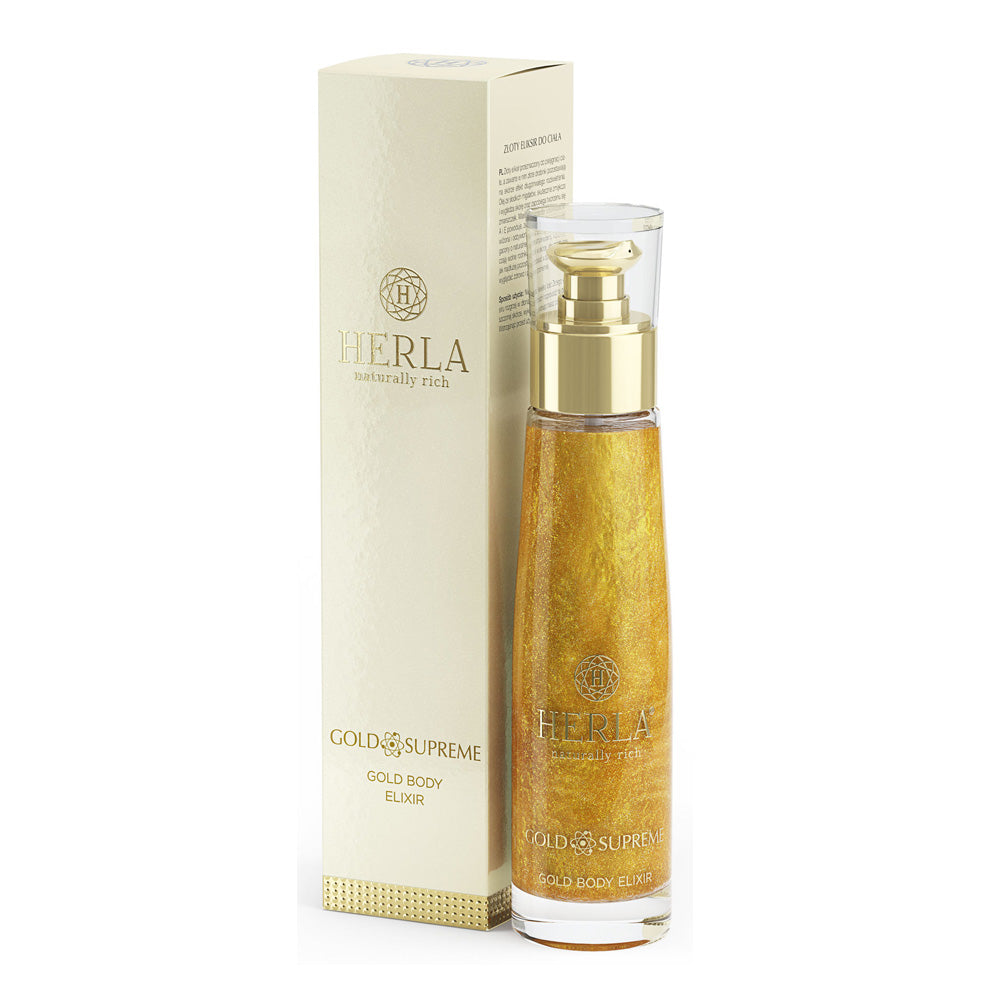 Herla, 24k Gold body elixir
