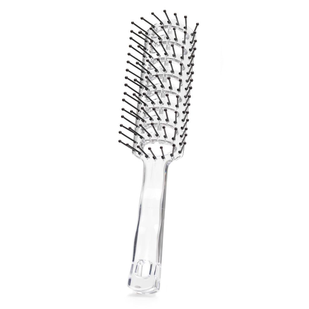 Bravehead, vented brush lätt fönborste transparent