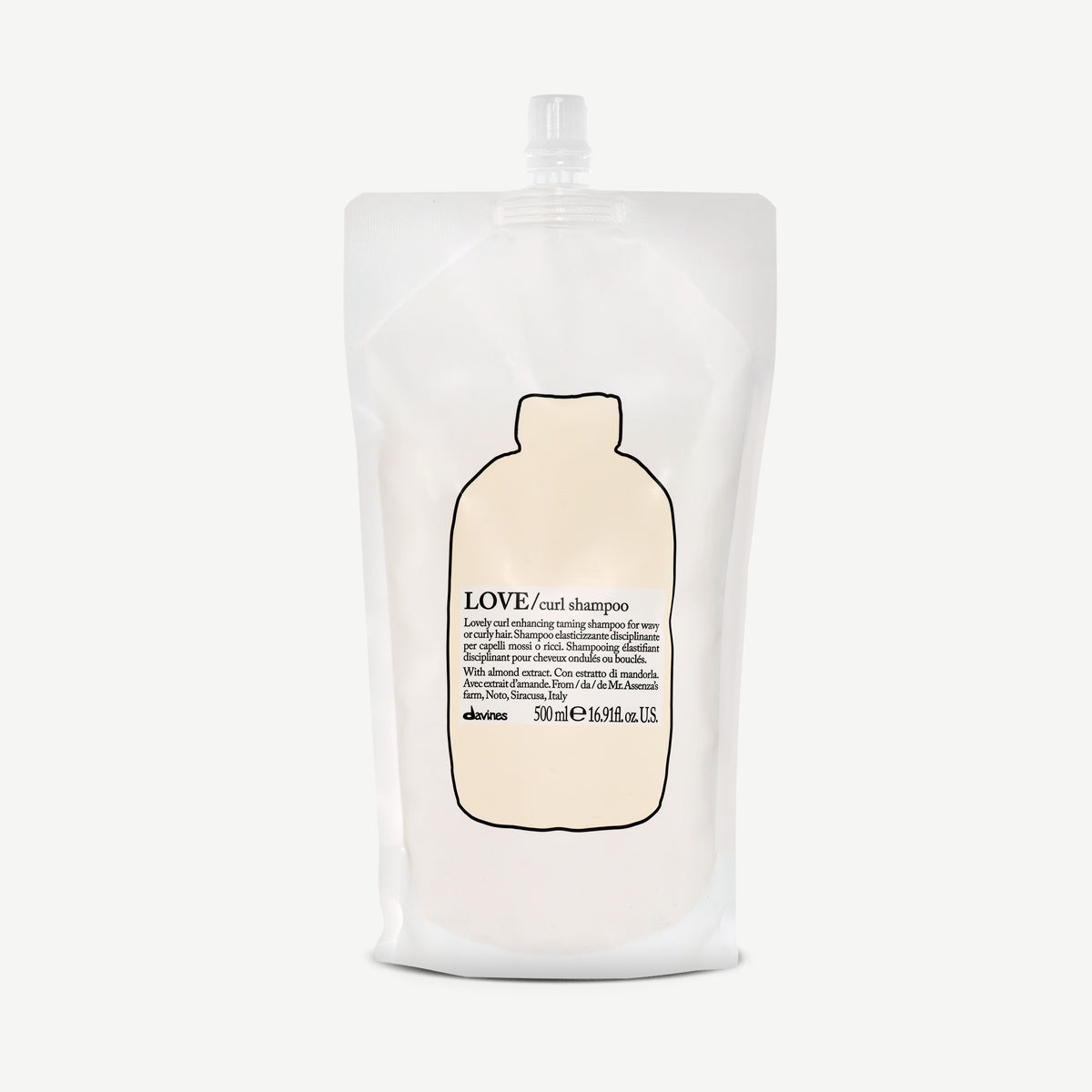 Davines, Essential Love Curl Shampoo Refill
