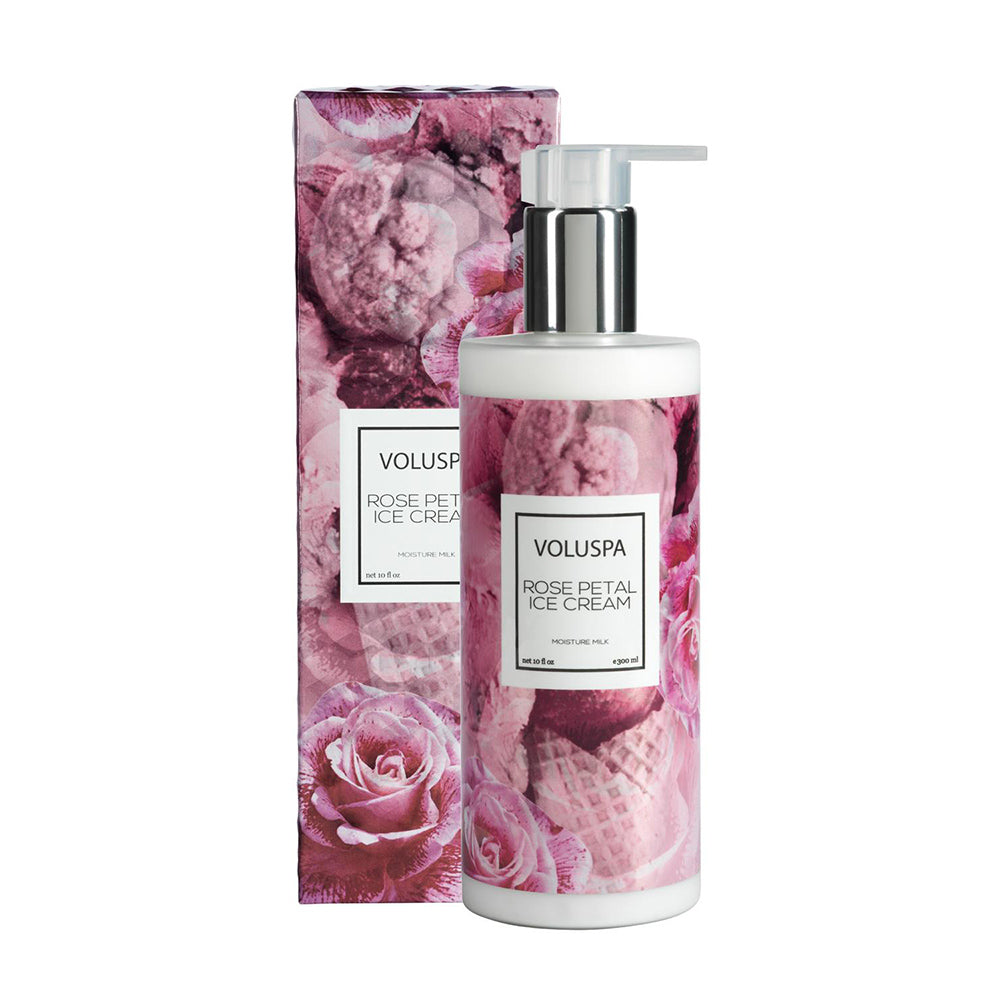 Voluspa, Rose Petal Ice Cream Moisture Milk