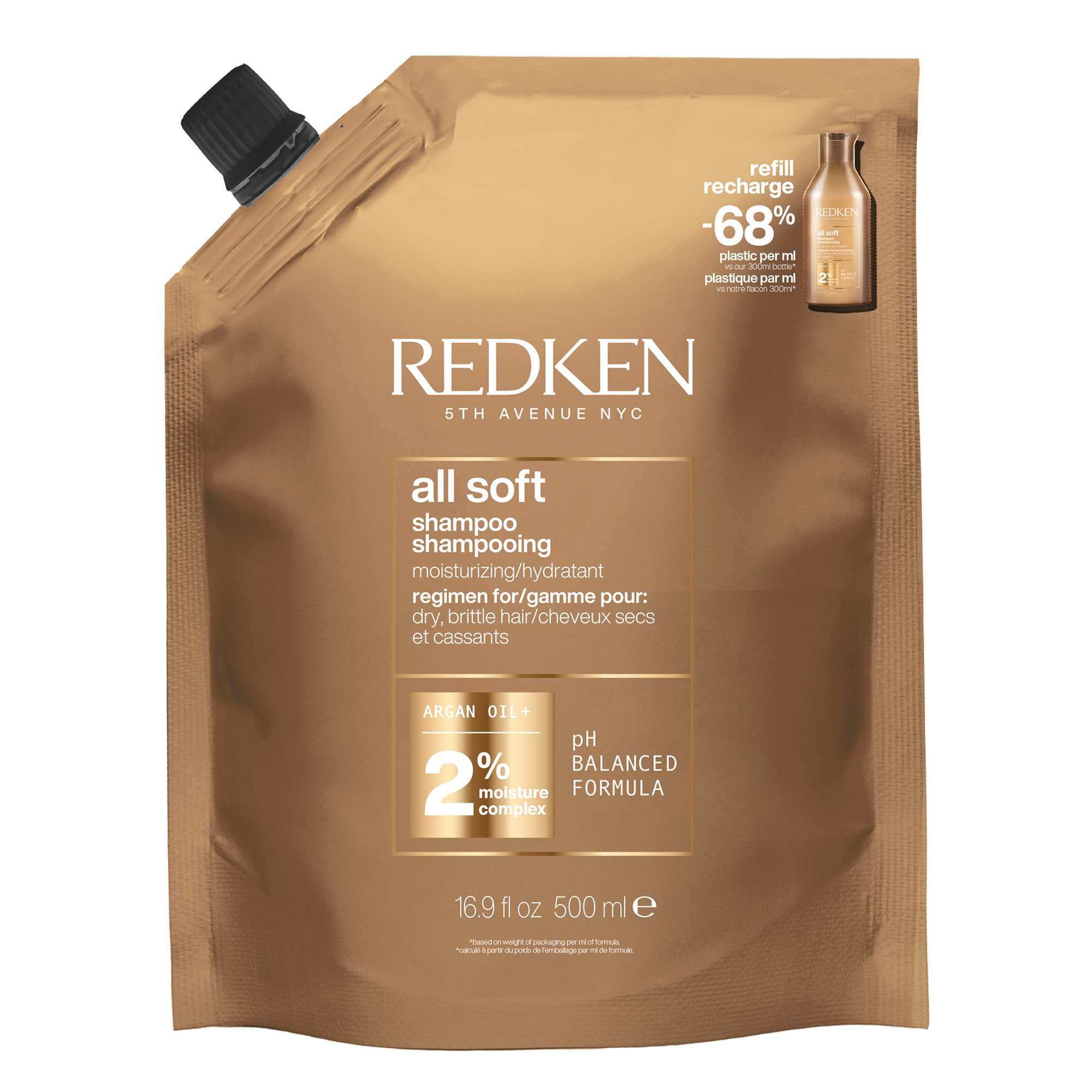 REDKEN, All Soft Shampoo Refill