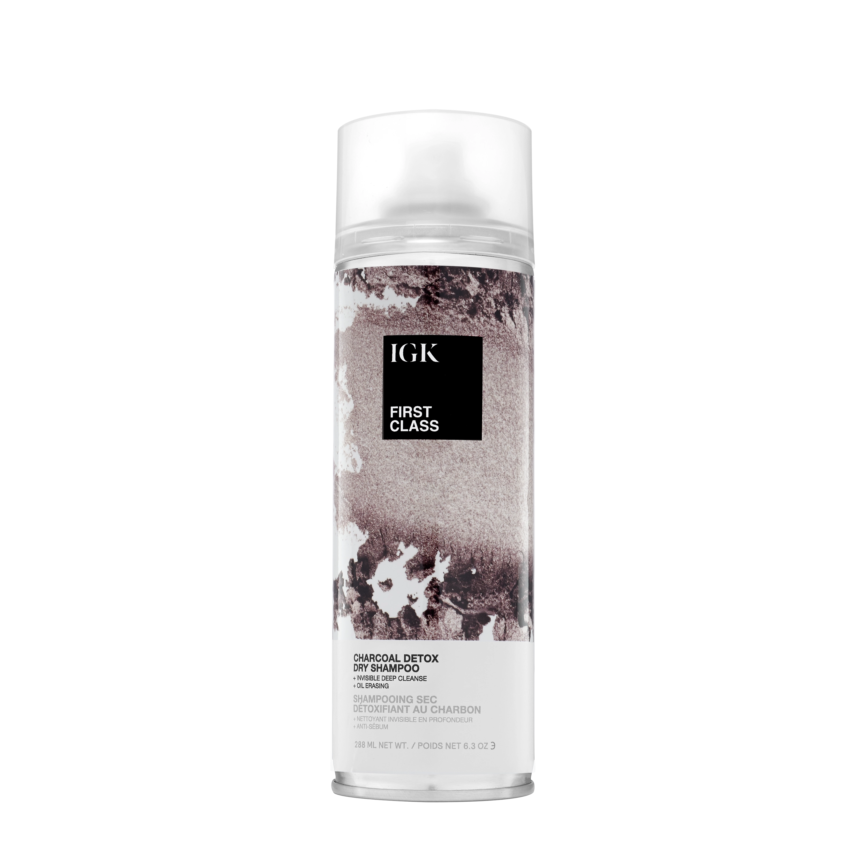 IGK, FIRST CLASS Charcoal Detox Dry Shampoo