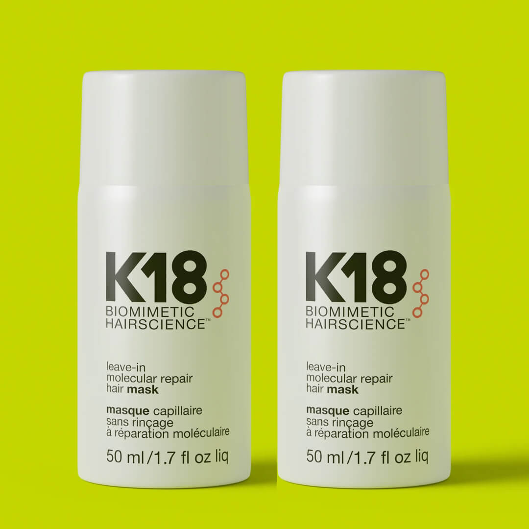 K18, Leave-in Molecular Repair Hair Mask 2-pack