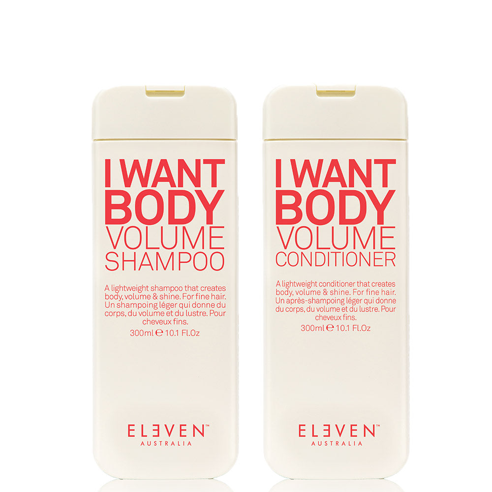 Eleven Australia, I Want Body Volume Shampoo + Conditioner Duo