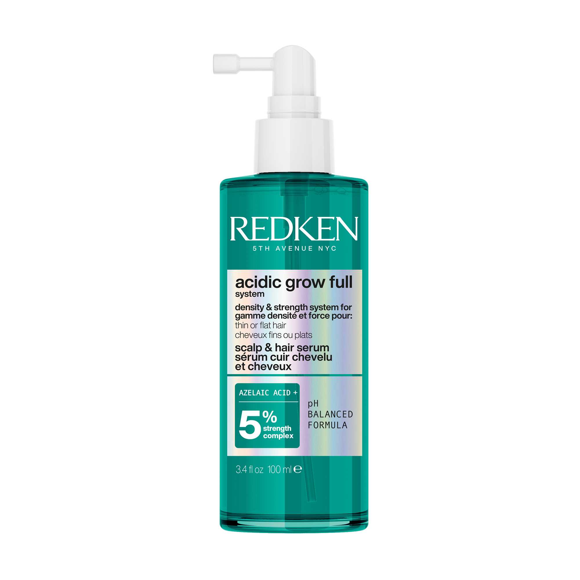 REDKEN, Acidic Grow Full System Scalp & Hair Serum for Thin or Flat Hair