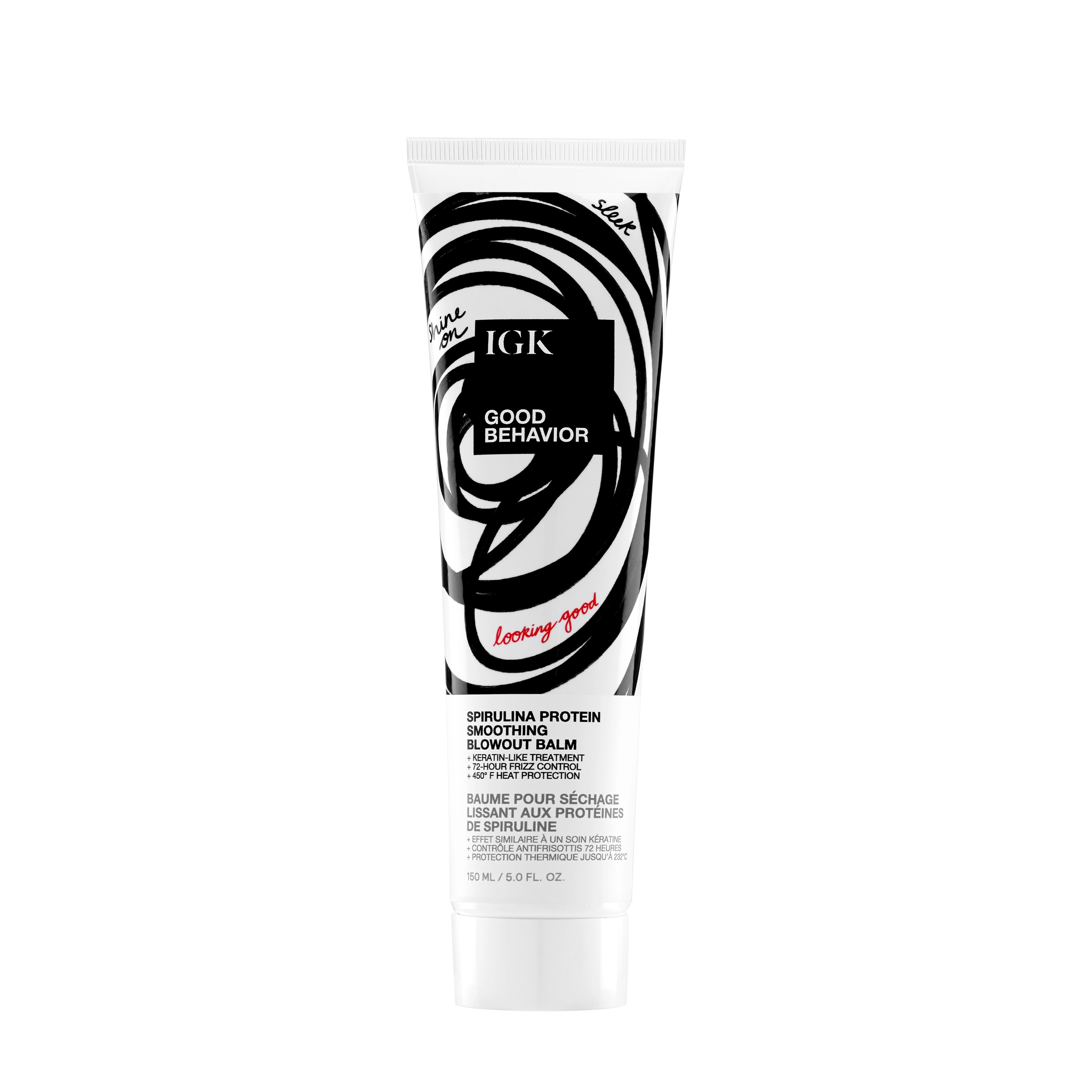 IGK, Good Behavior Spirulina Protien Smoothing Blowout Balm
