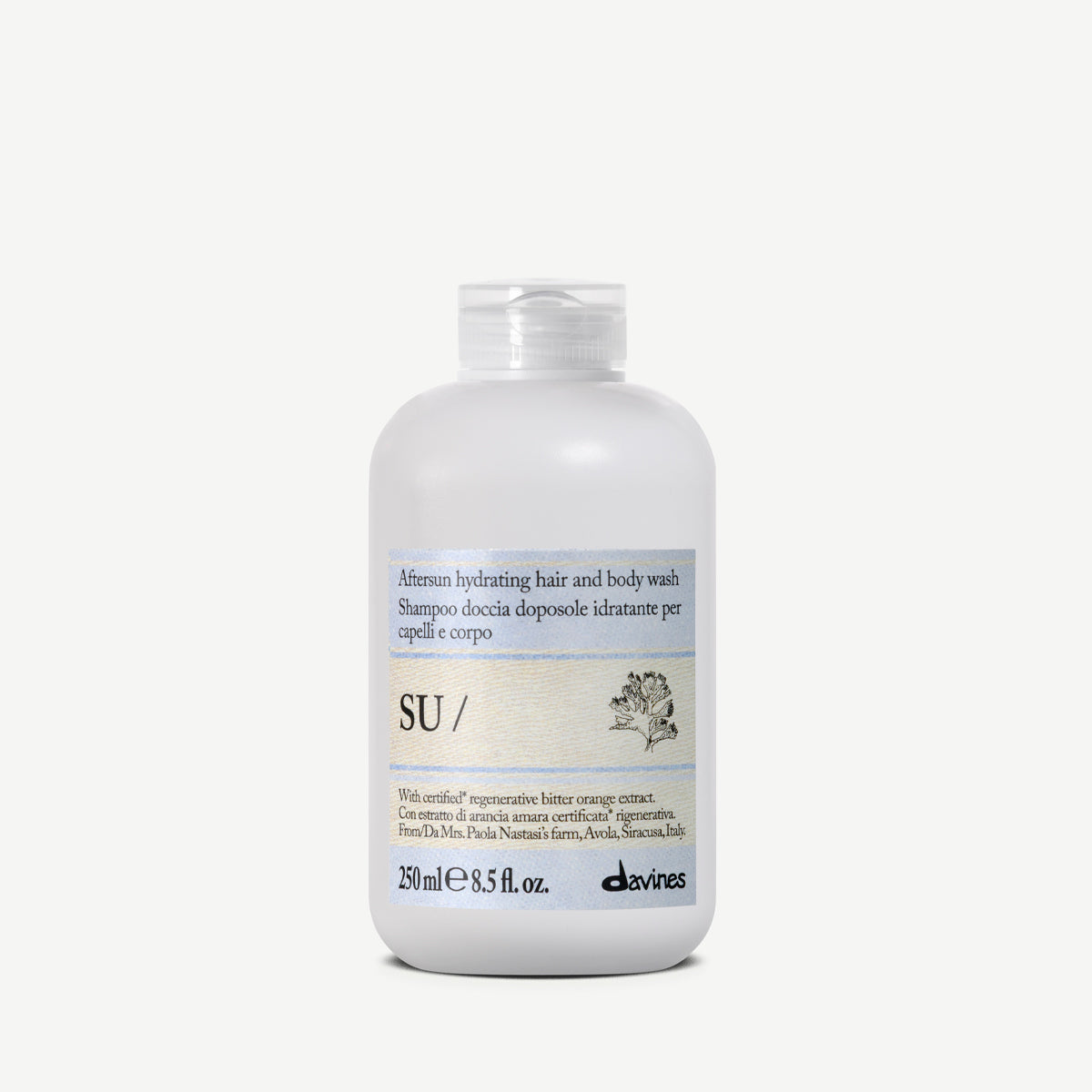 Davines, SU aftersun hydrating hair and body wash